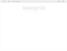 Tablet Screenshot of freshgrub.net